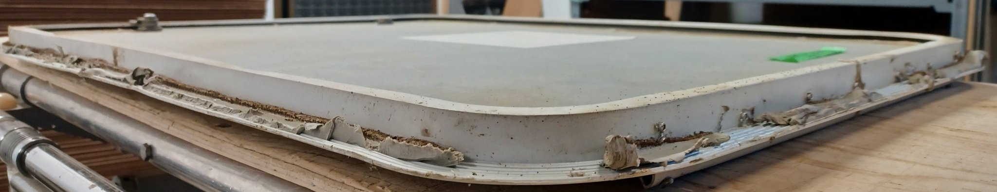 Used Radius Cornered Cargo Door 29 3/4" x 23 7/8" x 3/4"D