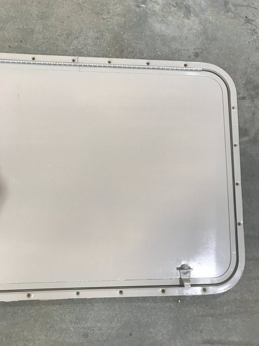 Used Radius Cornered Cargo Door 31 3/4" W  x 21 3/4" H x  1/2" D