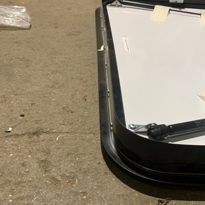 Used Radius Cornered Cargo Door 31 3/4" x 19 5/8" x 1 7/8" D - Young Farts RV Parts