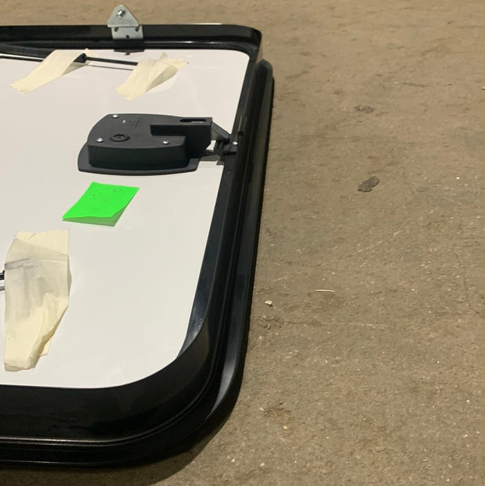 Used Radius Cornered Cargo Door 31 3/4" x 19 5/8" x 1 7/8" D - Young Farts RV Parts