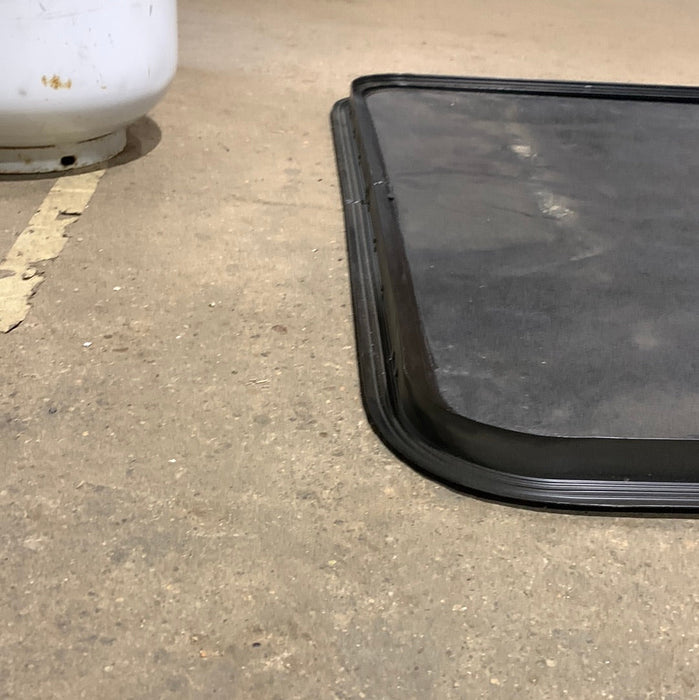 Used Radius Cornered Cargo Door 31 3/4" x 27 1/2" x 1" D - Young Farts RV Parts