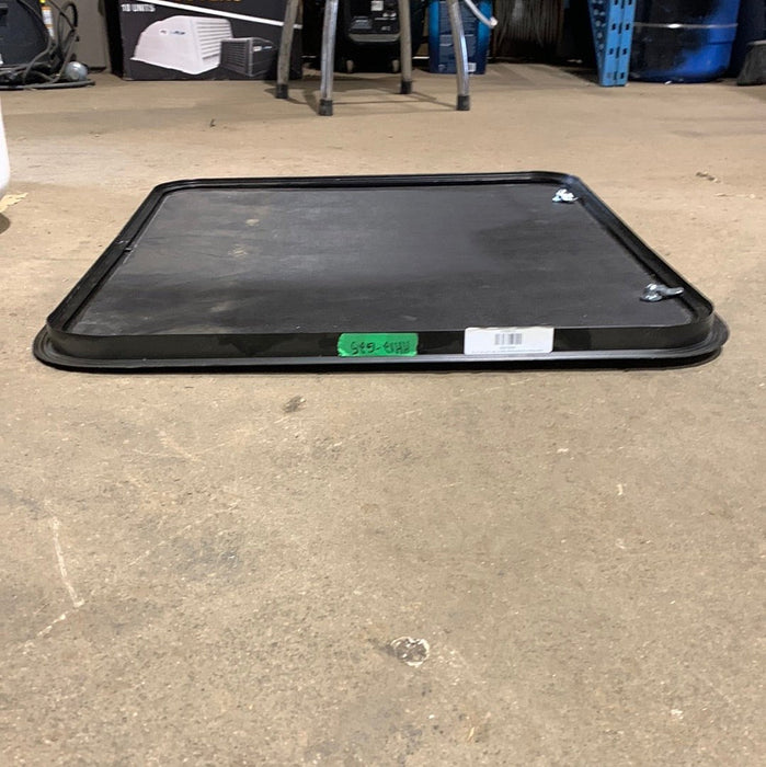 Used Radius Cornered Cargo Door 31 3/4" x 27 1/2" x 1" D - Young Farts RV Parts