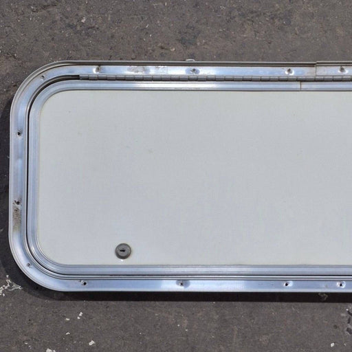 Used Radius Cornered Cargo Door - 31.75 X 11 X 0.75 - Young Farts RV Parts