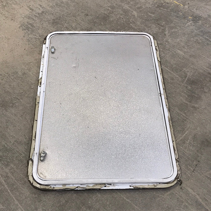 Used Radius Cornered Cargo Door 35 3/4" W x 23 1/2" H x 5/8" D