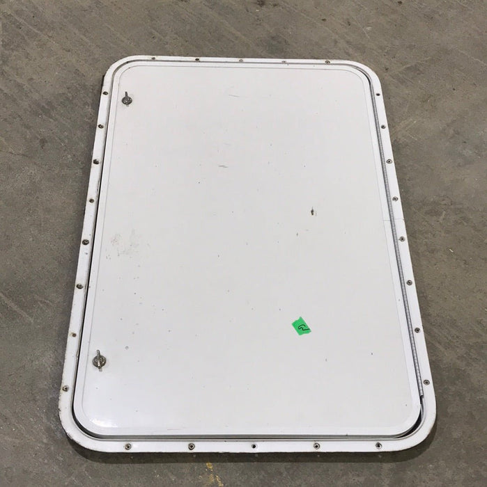 Used Radius Cornered Cargo Door 35 3/4" W x 23 1/2" H x 5/8" D