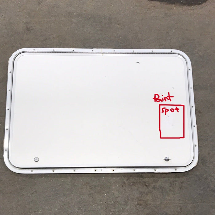 Used Radius Cornered Cargo Door 35 3/4" W x 24" H x 1/2" D