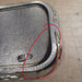Used Radius Cornered Cargo Door 35 3/4" x 10 3/4" x 5/8"D - Young Farts RV Parts