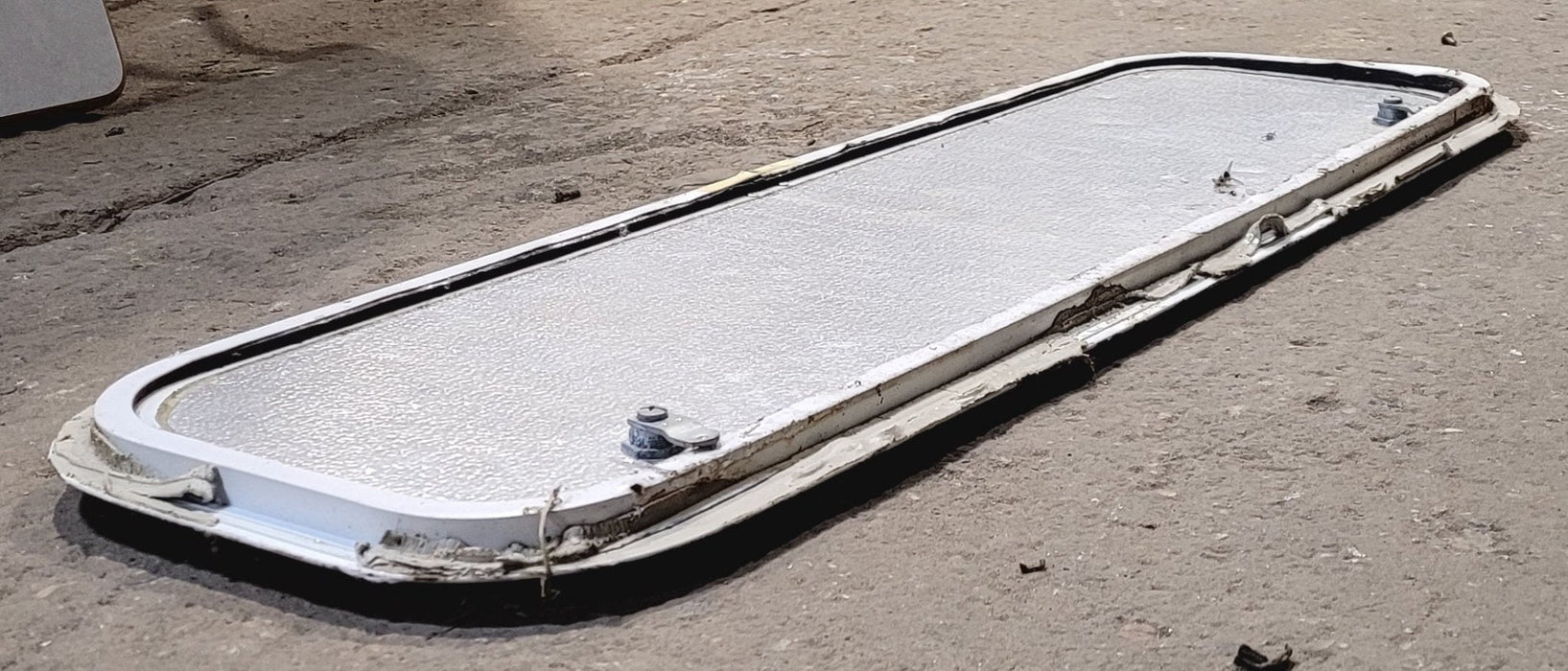 Used Radius Cornered Cargo Door 35 3/4" x 10 7/8" x 1/2" D