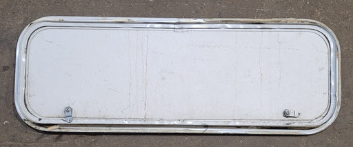 Used Radius Cornered Cargo Door 35 3/4" x 11 7/8" x 1" D - Young Farts RV Parts