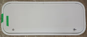 Used Radius Cornered Cargo Door 35 3/4" x 13 7/8" x 1"D - Young Farts RV Parts