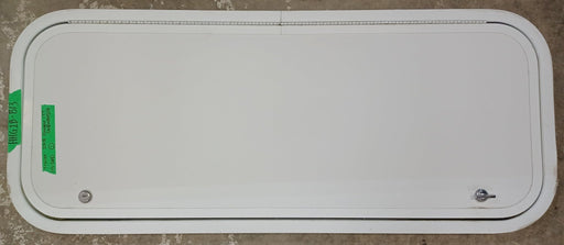 Used Radius Cornered Cargo Door 35 3/4" x 13 7/8" x 1"D - Young Farts RV Parts