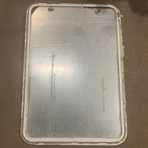 Used Radius Cornered Cargo Door 36" x 24" x 3/4" D - Young Farts RV Parts