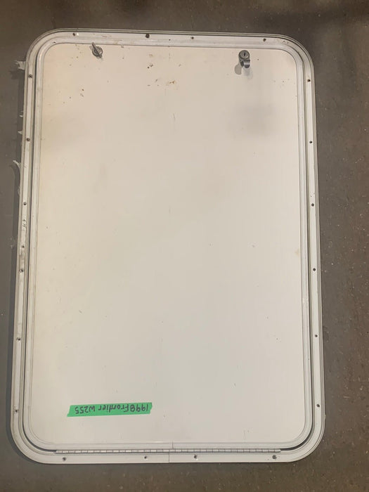 Used Radius Cornered Cargo Door 36" x 24" x 3/4" D - Young Farts RV Parts
