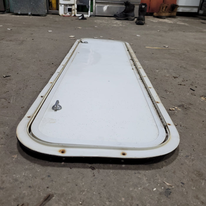 Used Radius Cornered Cargo Door 42 1/2" x 10 3/4" X 1/2" D