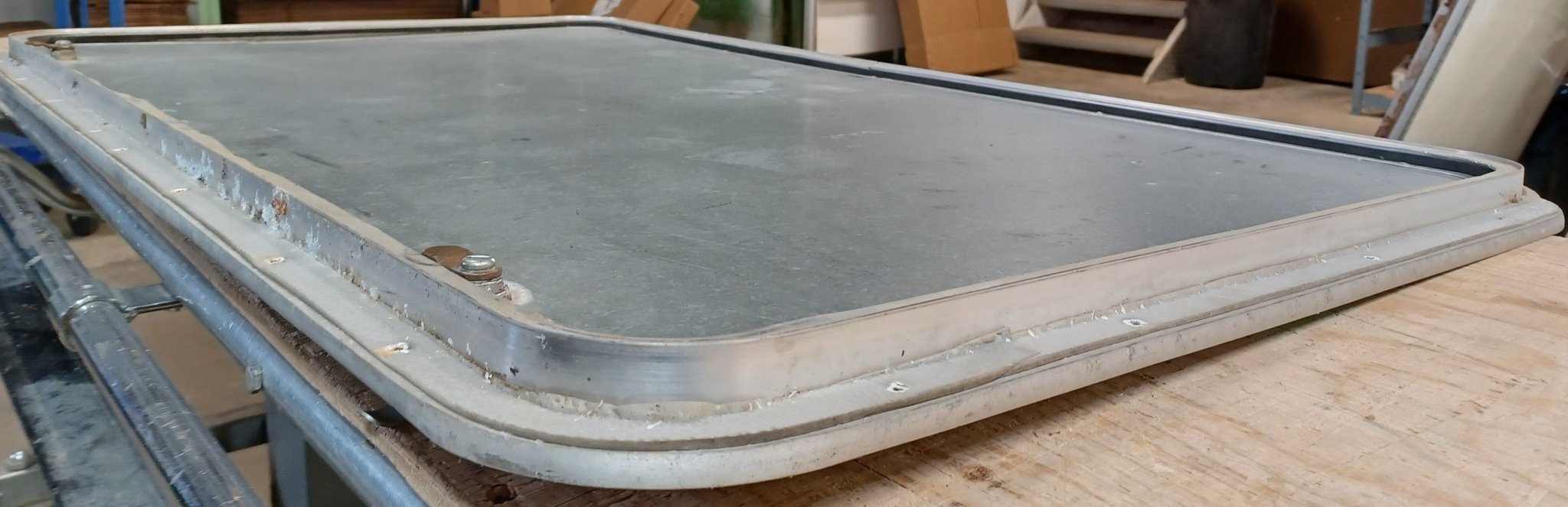 Used Radius Cornered Cargo Door 43 3/4" x 25 3/4" x 7/8" D