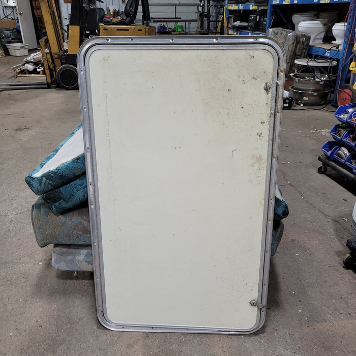 Used Radius Cornered Cargo Door 43 3/4 x 26 X 1"D