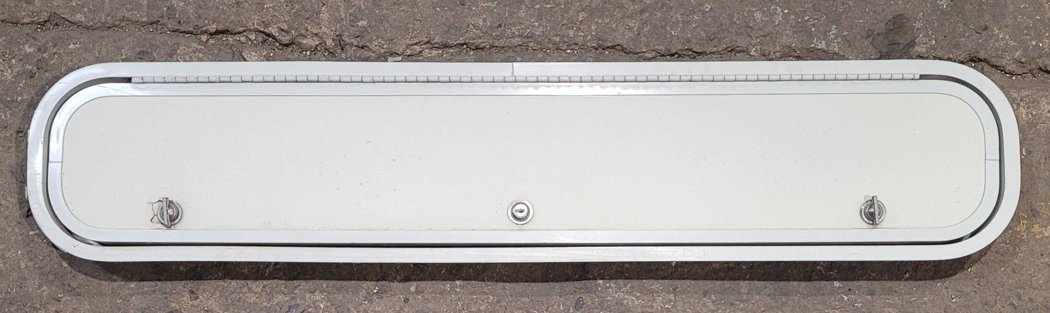 Used Radius Cornered Cargo Door 43 3/4" x 8 1/8" x 1 3/4"D