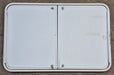 Used Radius Cornered Cargo Door 45" x 29" x 1 7/8" D - Young Farts RV Parts