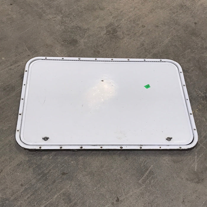 Used Radius Cornered Cargo Door 47 3/4" W x 15 3/5" H x 1/2" D