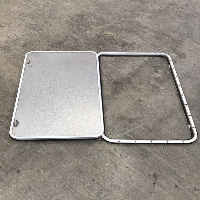Used Radius Cornered Cargo Door 47 3/4" W x 15 3/5" H x 1/2" D
