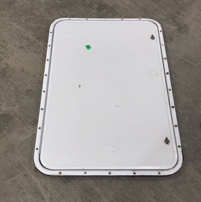 Used Radius Cornered Cargo Door 47 3/4" W x 15 3/5" H x 1/2" D