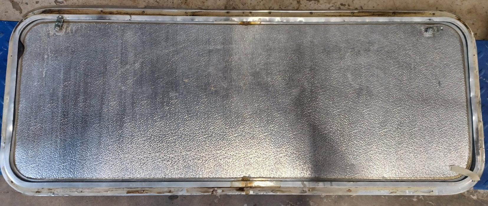 Used Radius Cornered Cargo Door 47 3/4" x 17 7/8" x 5/8"D - Young Farts RV Parts