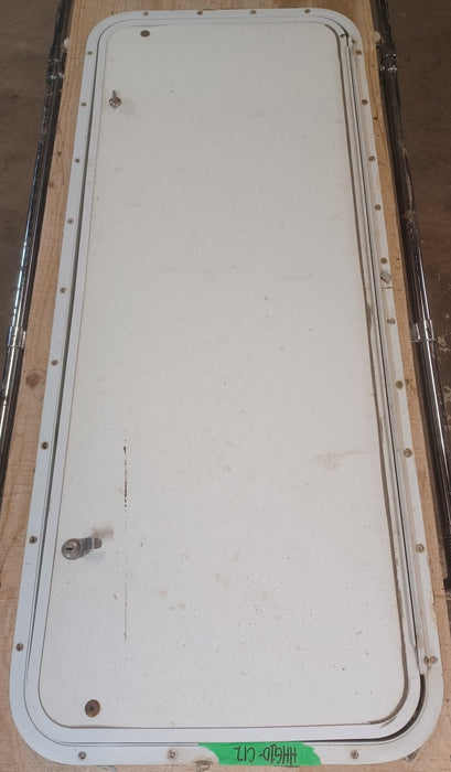 Used Radius Cornered Cargo Door 47 3/4" x  18 5/8" x 1 7/8" D