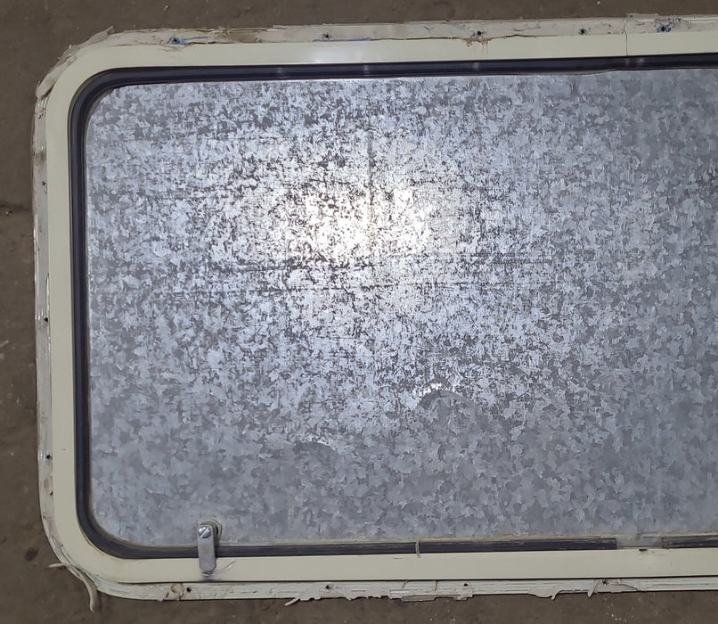 Used Radius Cornered Cargo Door 47" x 20 1/2" x 5/8"D - Young Farts RV Parts