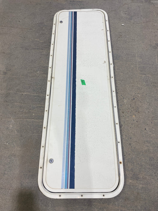 Used Radius Cornered Cargo Door 49 3/4" W x 14 3/4" H X 1/2" D