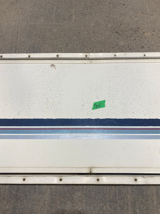 Used Radius Cornered Cargo Door 49 3/4" W x 14 3/4" H X 1/2" D