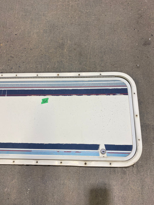 Used Radius Cornered Cargo Door 49 3/4" W x 14 3/4" H X 1/2" D