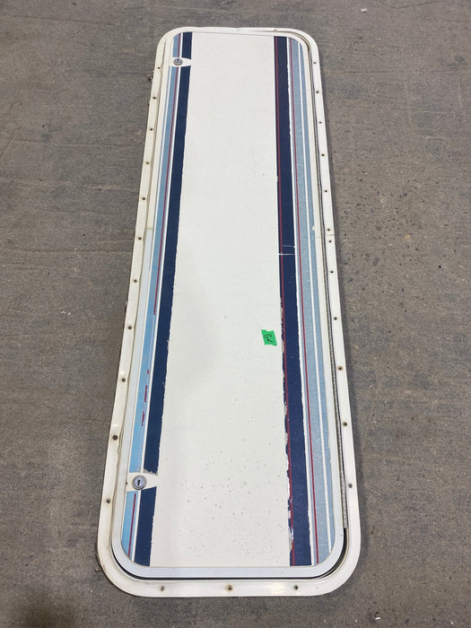 Used Radius Cornered Cargo Door 49 3/4" W x 14 3/4" H X 1/2" D