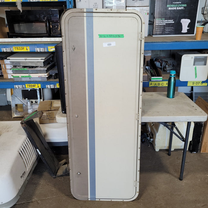 Used Radius Cornered Cargo Door 58 1/2" x 21 1/2" X 3/4" D