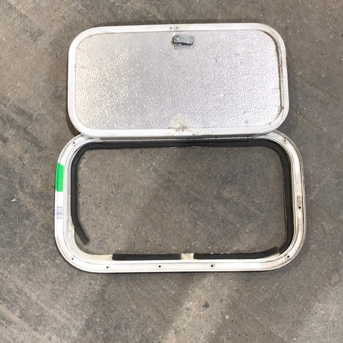 Used Radius Cornered Cargo Door x 17 5/8" W x 9 5/8" H x 1" D