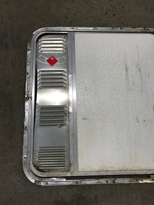 Used Radius Cornered Cargo LPG Door 27" W x 25 1/4" H X 3/4" D