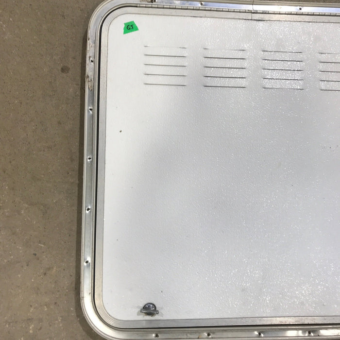 Used Radius Cornered Propane / Battery Cargo Door 26" x 26" x 1 1/4" D