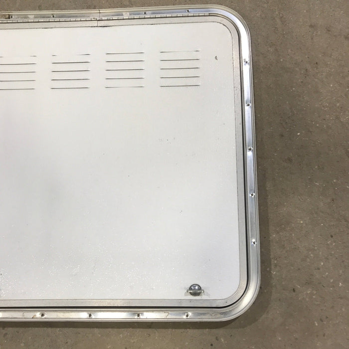 Used Radius Cornered Propane / Battery Cargo Door 26" x 26" x 1 1/4" D