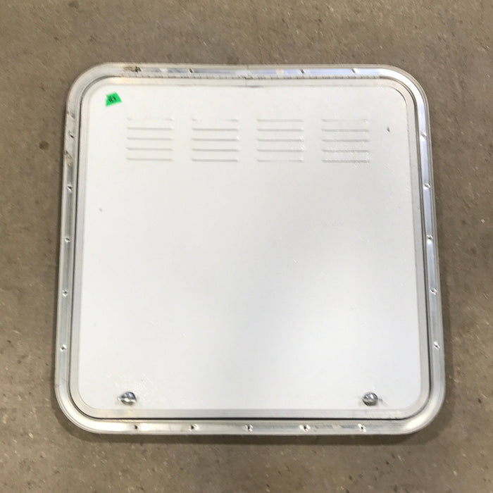 Used Radius Cornered Propane / Battery Cargo Door 26" x 26" x 1 1/4" D