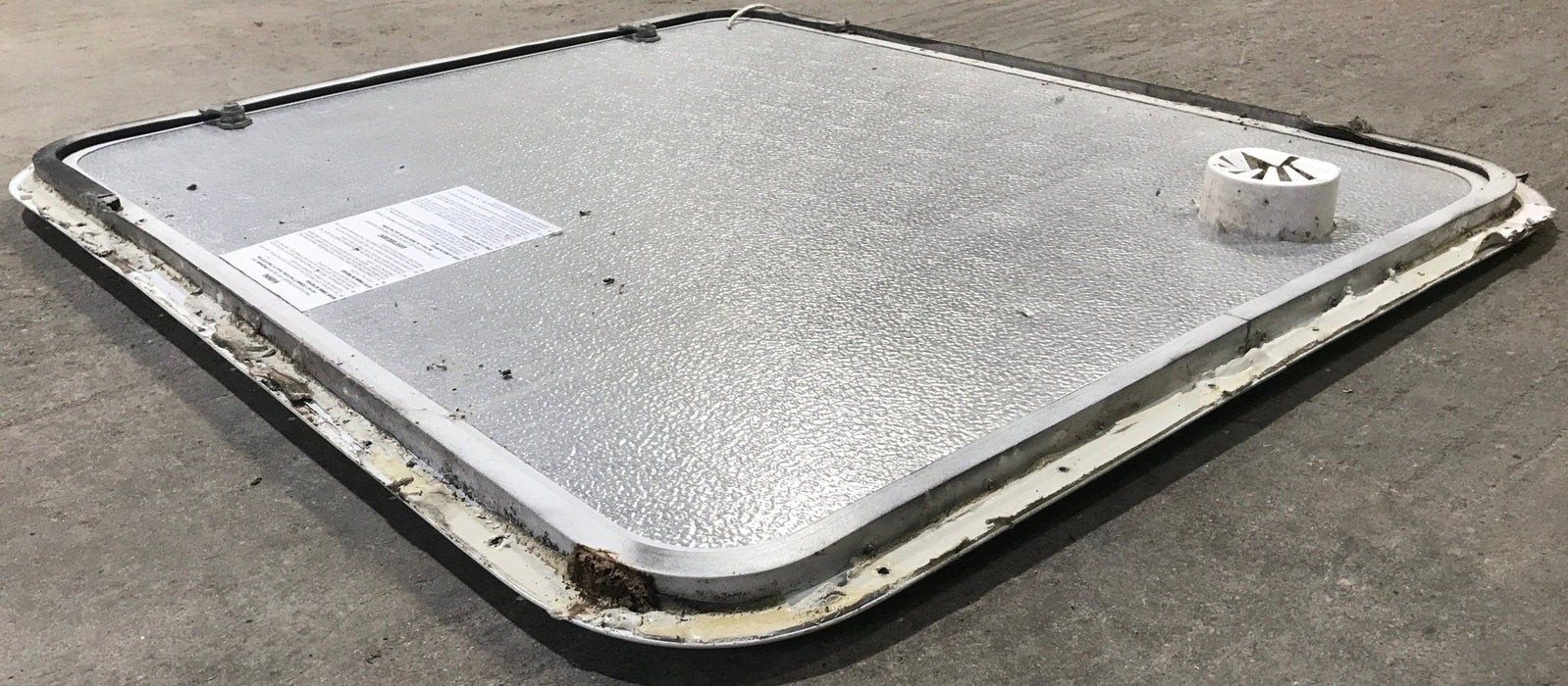 Used Radius Cornered Propane Cargo Door 29 7/8" x 25 7/8" x 3/4 "D