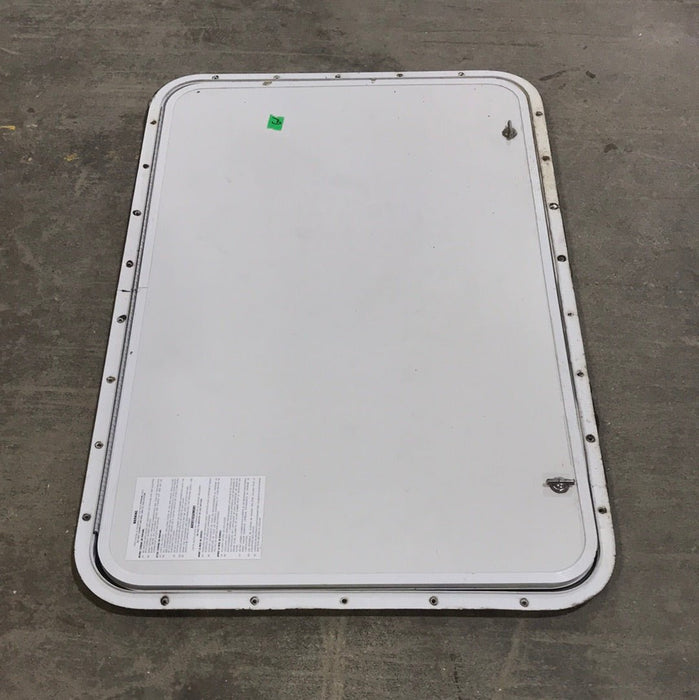 Used Radius Cornered Cargo Door 35 3/4" W x 23 1/2" H x 5/8" D