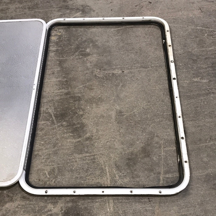 Used Radius Cornered Cargo Door 35 3/4" W x 23 1/2" H x 5/8" D