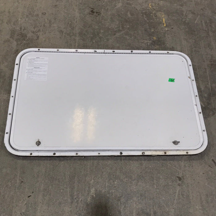Used Radius Cornered Cargo Door 35 3/4" W x 23 1/2" H x 5/8" D