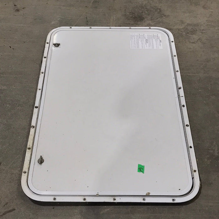 Used Radius Cornered Cargo Door 35 3/4" W x 23 1/2" H x 5/8" D