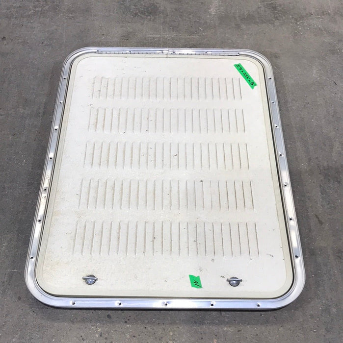Used Radius Cornered Propane Door 31 7/8" W x 23 1/4" H X 3/4" D