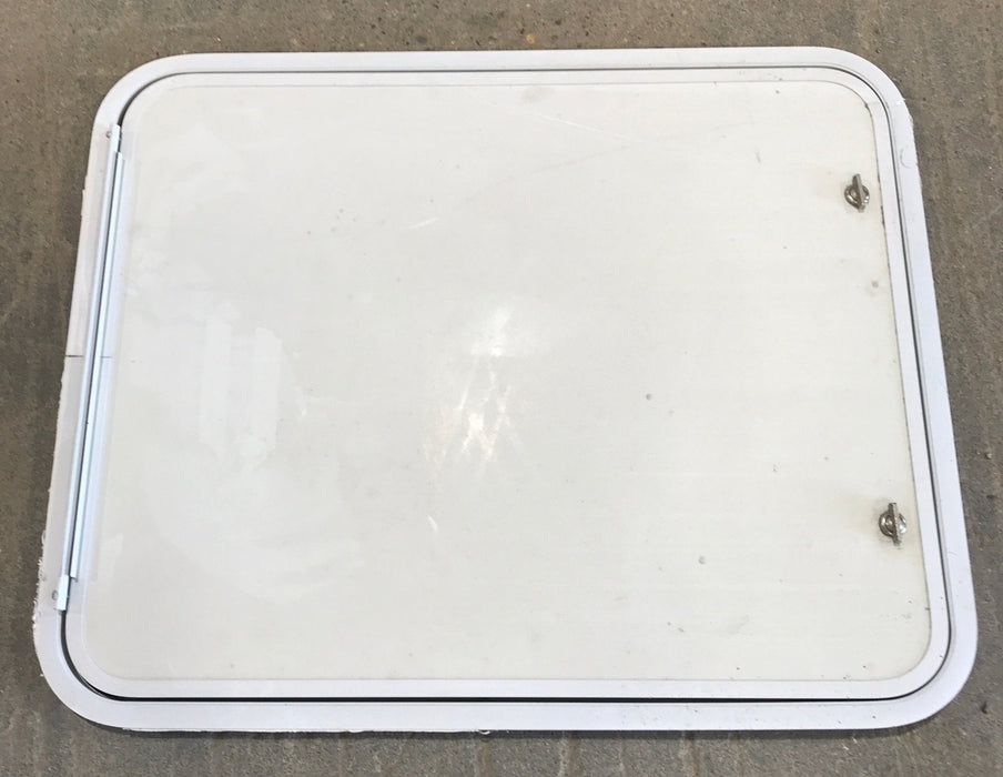 Used Radius Cornered Propane/Cargo Door 29 3/4" x 23 3/4" x 3/4" D