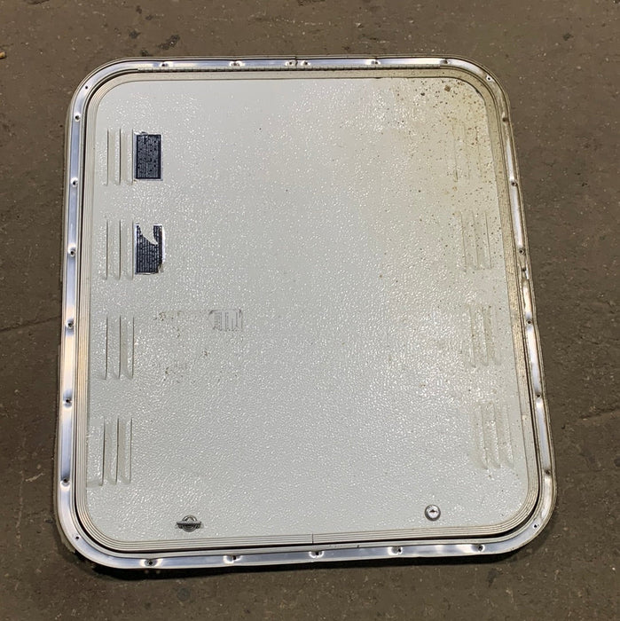 Used Radius Propane Cargo Door 29 3/4" x 26" X 1/2" D