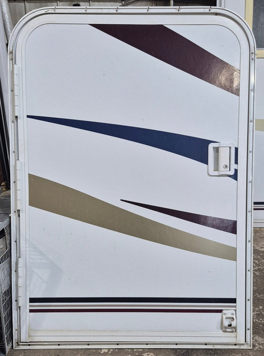 Used Radius Storage/ Teardrop Trailer Entry Door 42 1/4" x 29 3/8" x 1 1/2" D