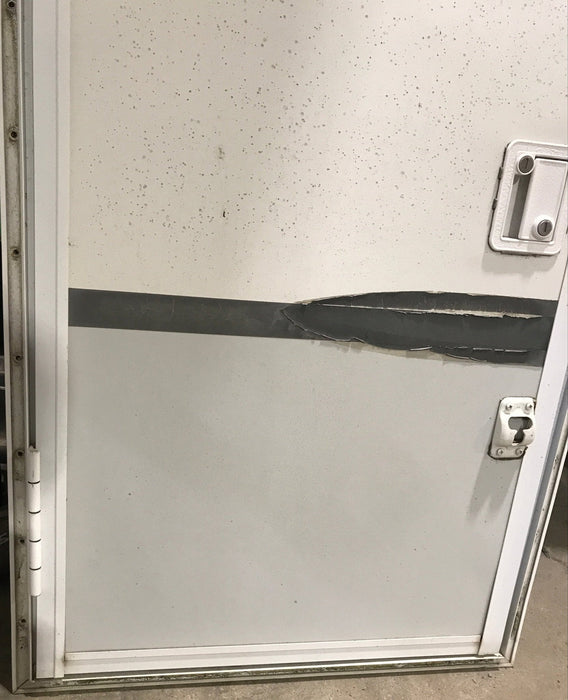 Used Radius Storage/ Teardrop Trailer Entry Door 44" x 22" x 1 1/2" D
