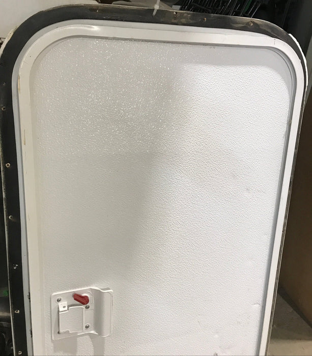 Used Radius Storage/ Teardrop Trailer Entry Door 44" x 22" x 1 1/2" D