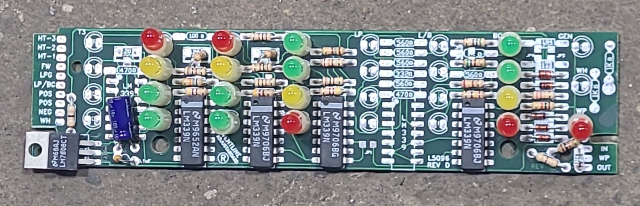 Used Range Hood Fan Circuit Board